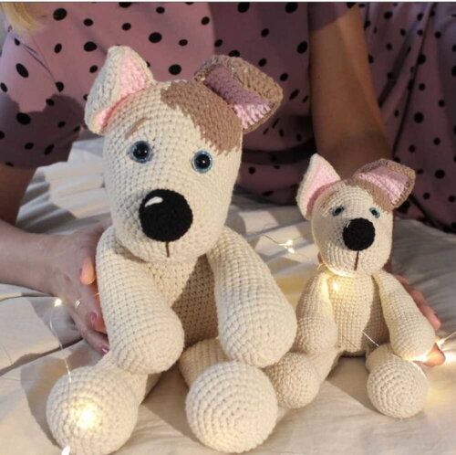 Receita Cachorro Amigurumi