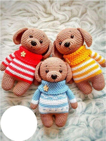 Receita Cachorro Amigurumi