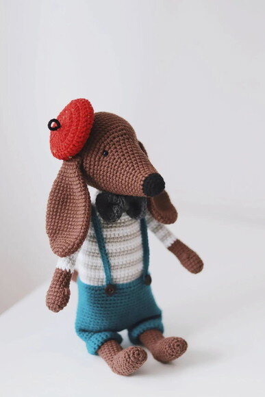 Receita Cachorro Charli Amigurumi