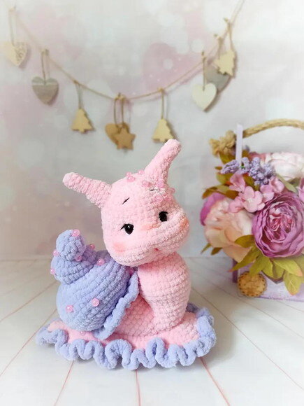Receita Caracol Amigurumi