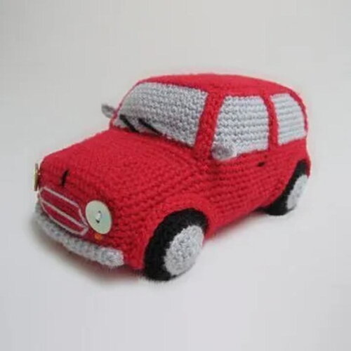 Receita Carro Amigurumi