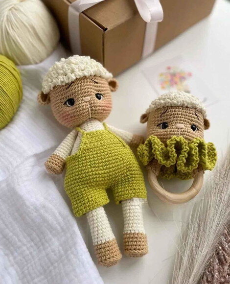 Receita Carneiro Amigurumi