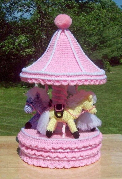 Receita Carrosel Amigurumi