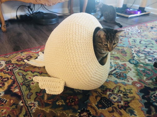 Receita Casa de Gato Amigurumi