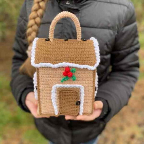 Receita Casinha de Natal Amigurumi