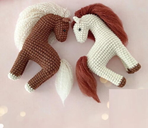 Receita Cavalo Amigurumi