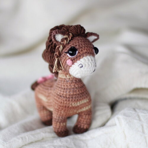 Receita Cavalo Amigurumi