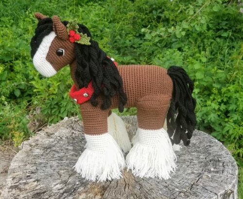 Receita Cavalo Amigurumi