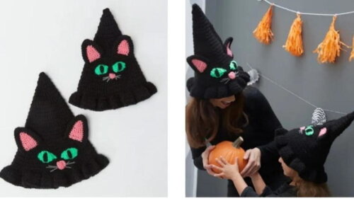 Receita Chapeu Gatinho Amigurumi