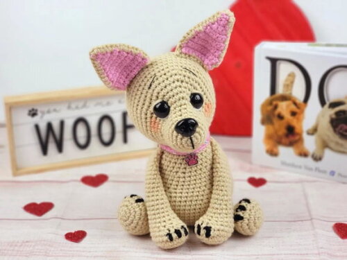 Receita Chihuahua Amigurumi