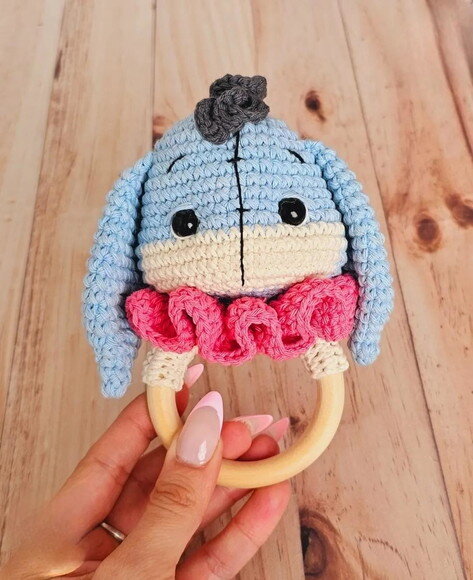 Receita Chocalho Bisonho Amigurumi