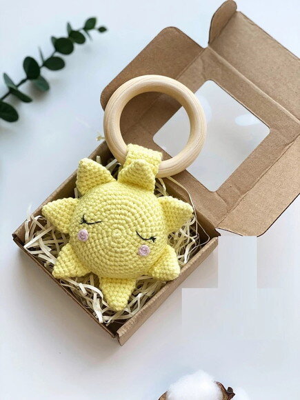 Receita Chocalho Estrela Amigurumi