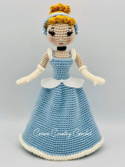Receita Cinderela Amigurumi