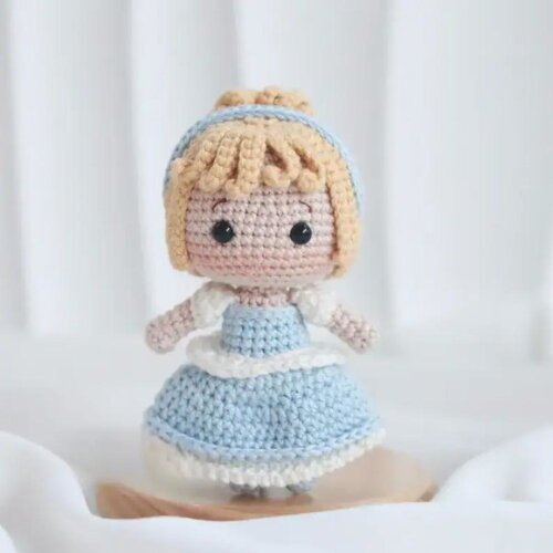 Receita Cinderela Amigurumi