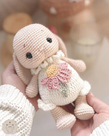 Receita Coelha Amigurumi