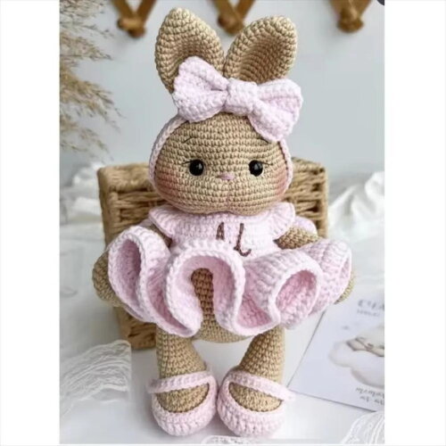 Receita Coelha Amigurumi