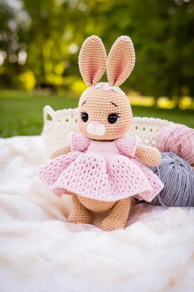 Receita Coelha Amigurumi