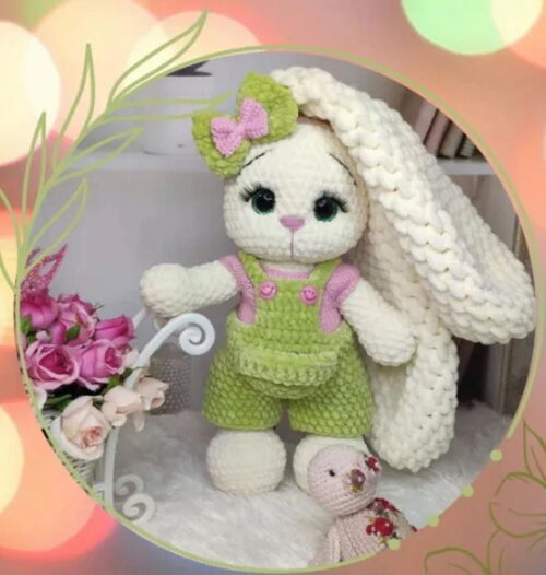 Receita Coelha Amigurumi
