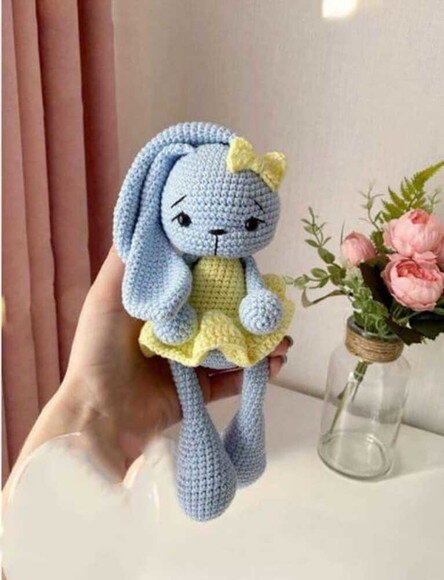 Receita Coelha Amigurumi