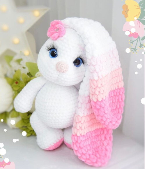 Receita Coelha Amigurumi