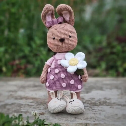 Receita Coelha Amigurumi
