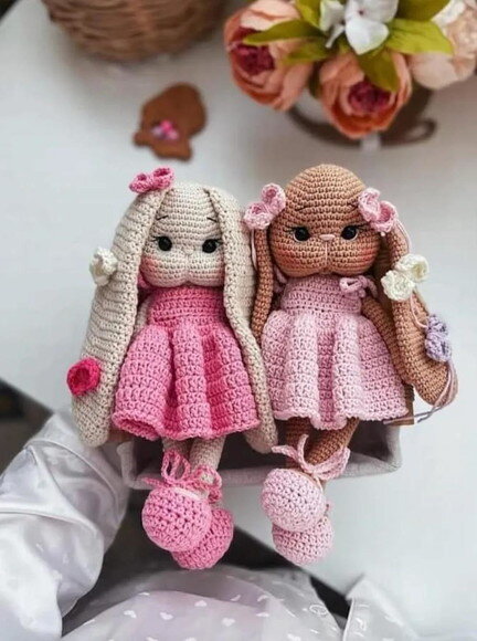 Receita Coelha Amigurumi