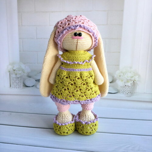 Receita Coelha Amigurumi