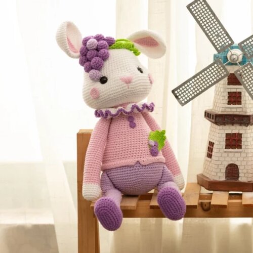 Receita Coelha Amigurumi