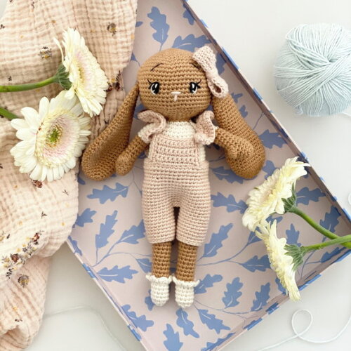 Receita Coelha Orelhuda Amigurumi