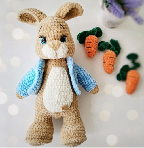 Receita Coelhão Amigurumi