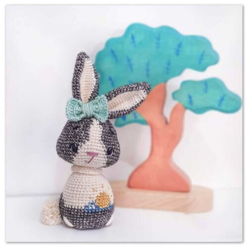 Receita Coelhinha Amigurumi