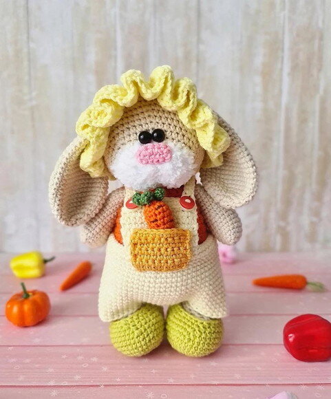 Receita Coelho Amigurumi