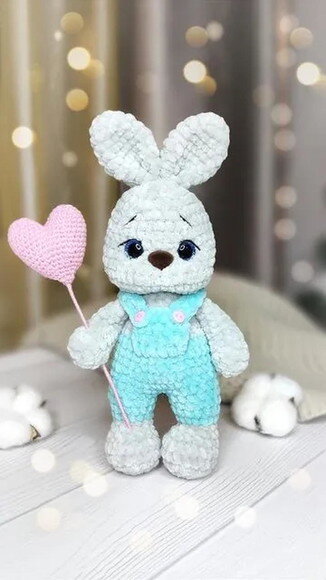 Receita Coelho Amigurumi
