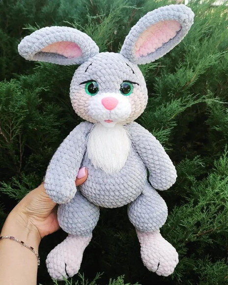 Receita Coelho Amigurumi