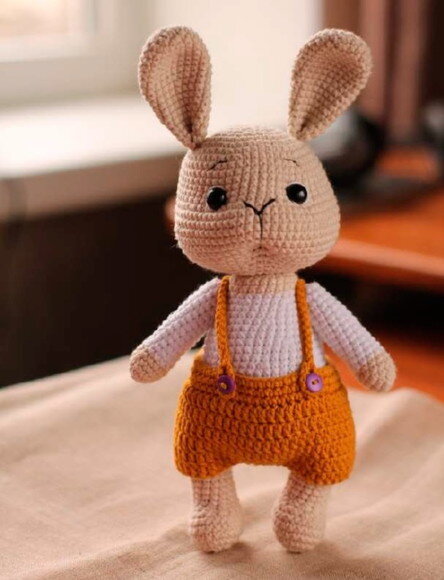 Receita Coelho Amigurumi