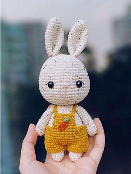 Receita Coelho Amigurumi