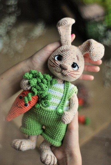 Receita Coelho Amigurumi
