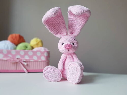 Receita Coelho Amigurumi