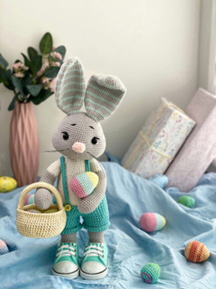 Receita Coelho Amigurumi