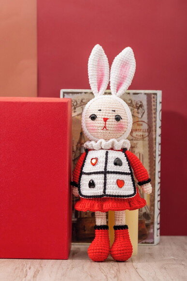 Receita Coelho de copas Amigurumi