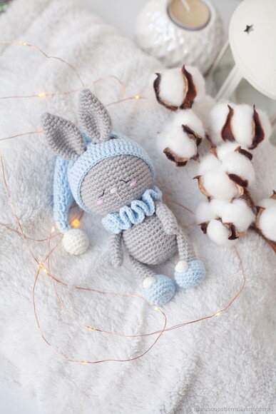 Receita Coelho Dorminhoco Amigurumi