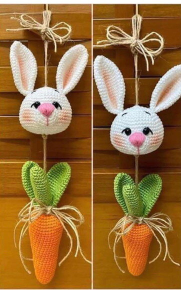 Receita Coelho Pascoa Amigurumi