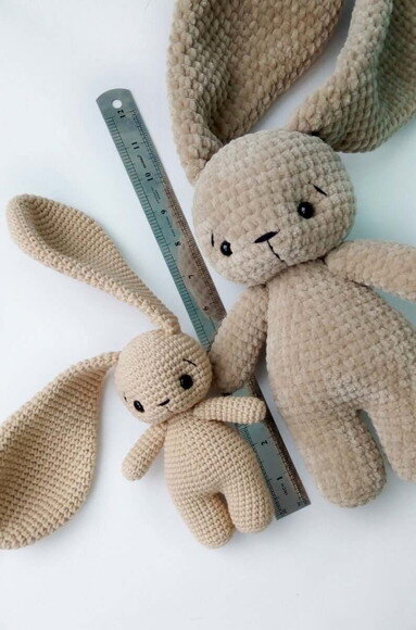 Receita Coelho Orelhudo Amigurumi