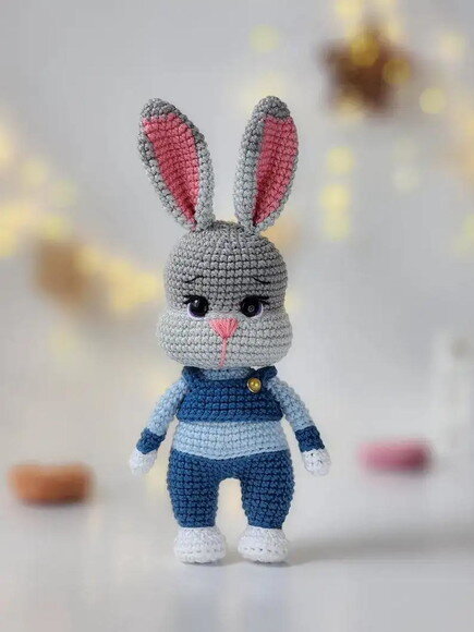 Receita Coelho Zootopia Amigurumi