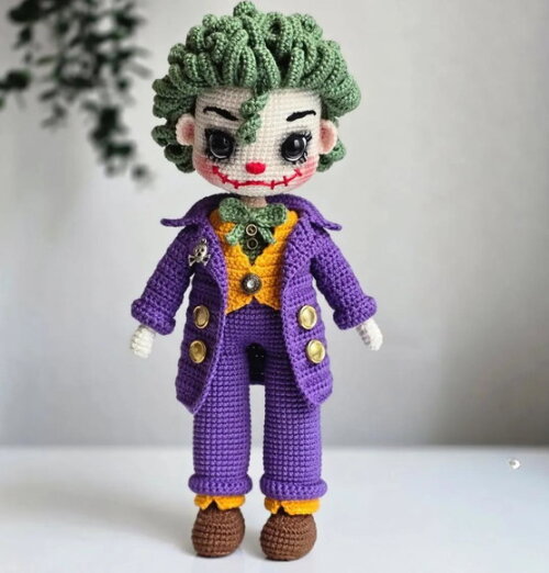 Receita Coringa Amigurumi
