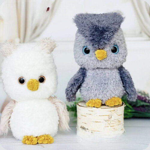 Receita Coruja Amigurumi