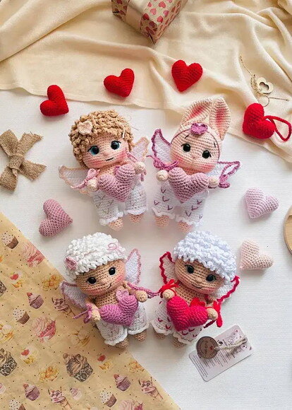 Receita Cupidos Amigurumi