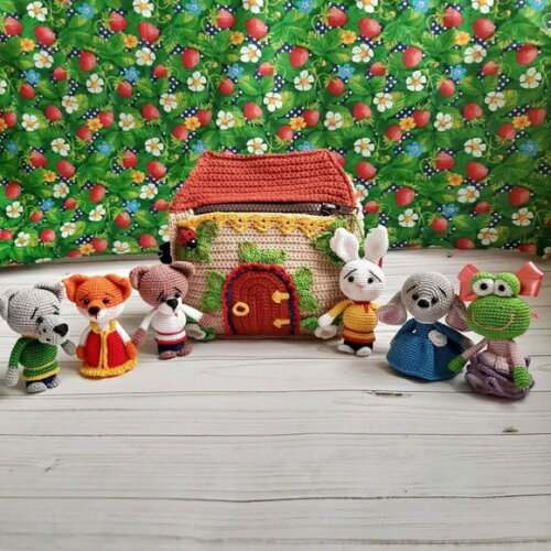 Receita Dedoche Fazendinha Amigurumi