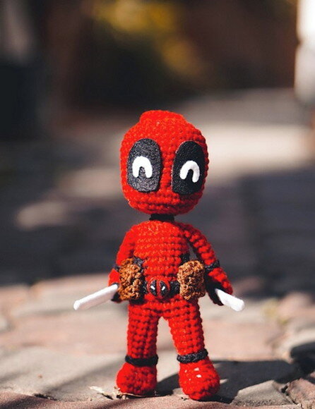 Receita DeadPool Amigurumi
