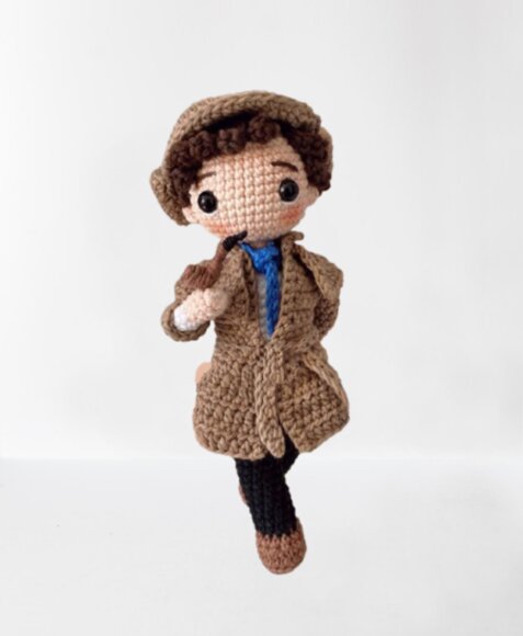 Receita Detetive Amigurumi